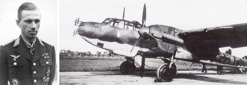Hauptmann Helmut Lent – night fighter ‘experte’ – was Lancaster R5682’s nemesis