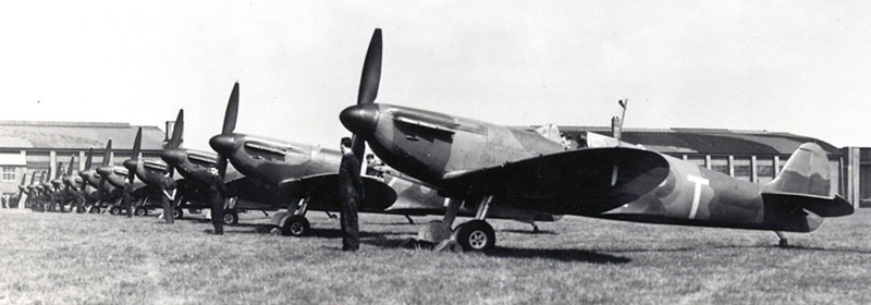 Spitfire Mk1s at Duxford in May 1939