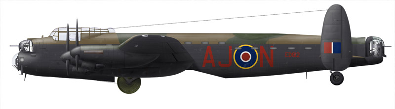 Lancaster Type 464 ED912 ‘AJ-N’