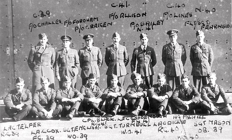 Airmen of IX Squadron at Honington in 1939