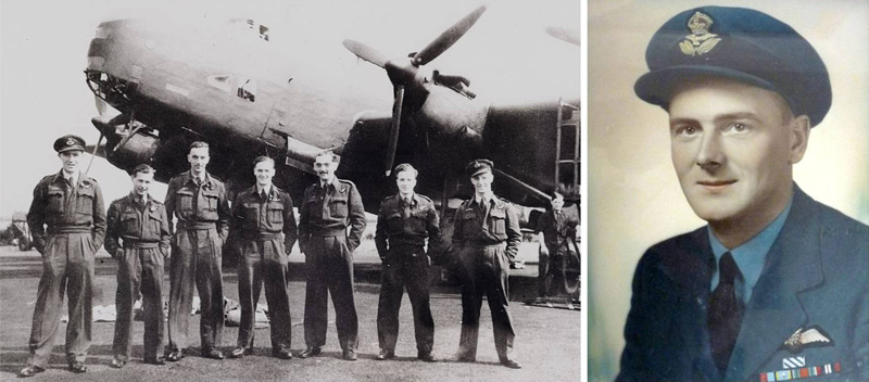 George Dunn and his 76 Sqn crew