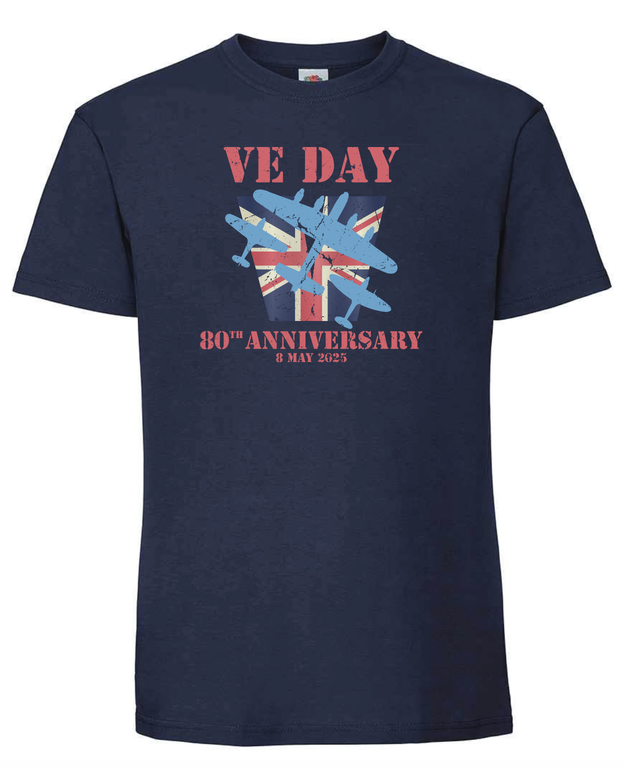 VE Day shirt front