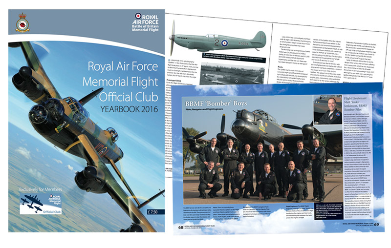 The RAF Memorial Flight Club Yearbook for 2016