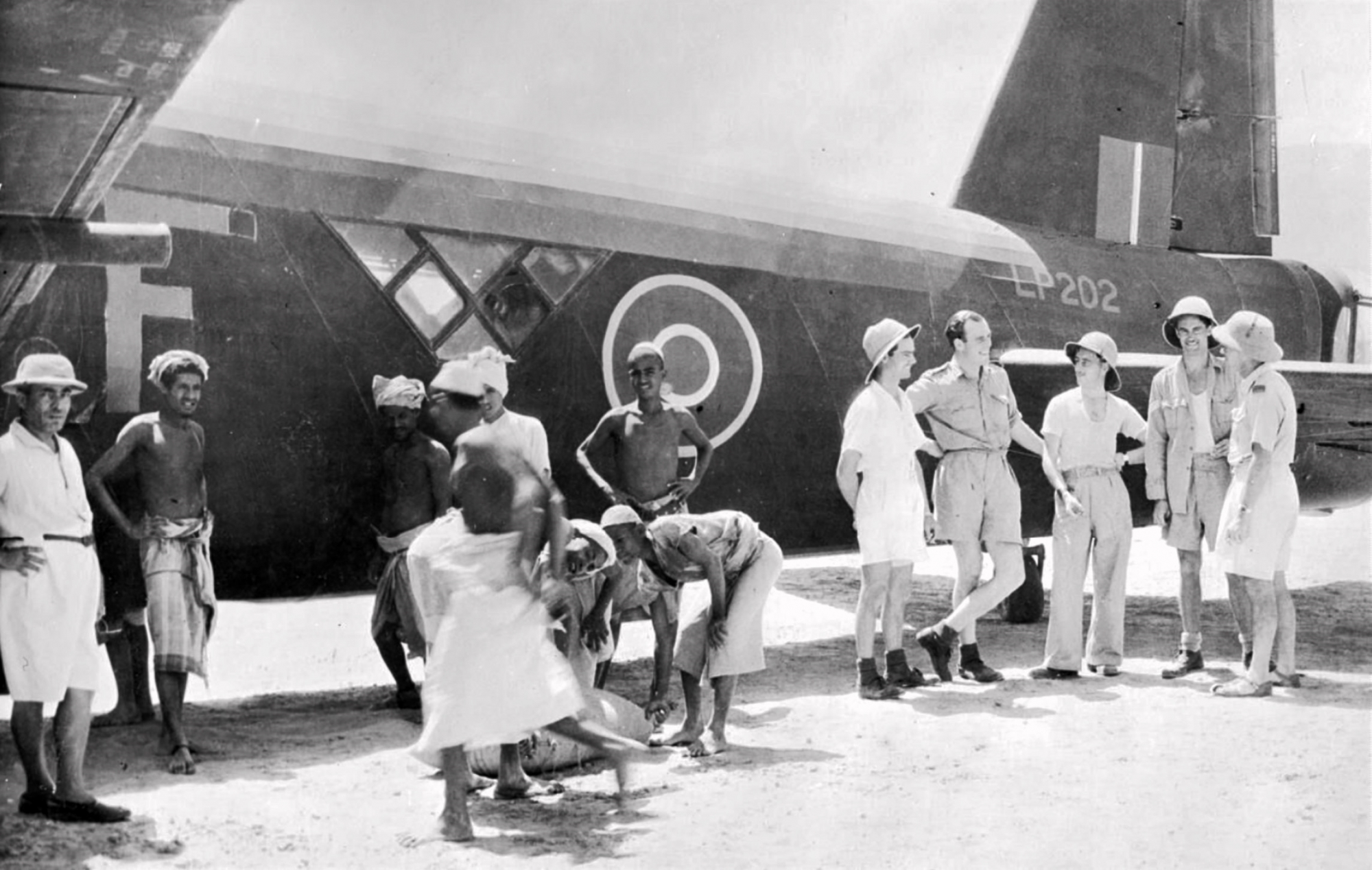 RAF Famine relief flight Wellington 1944