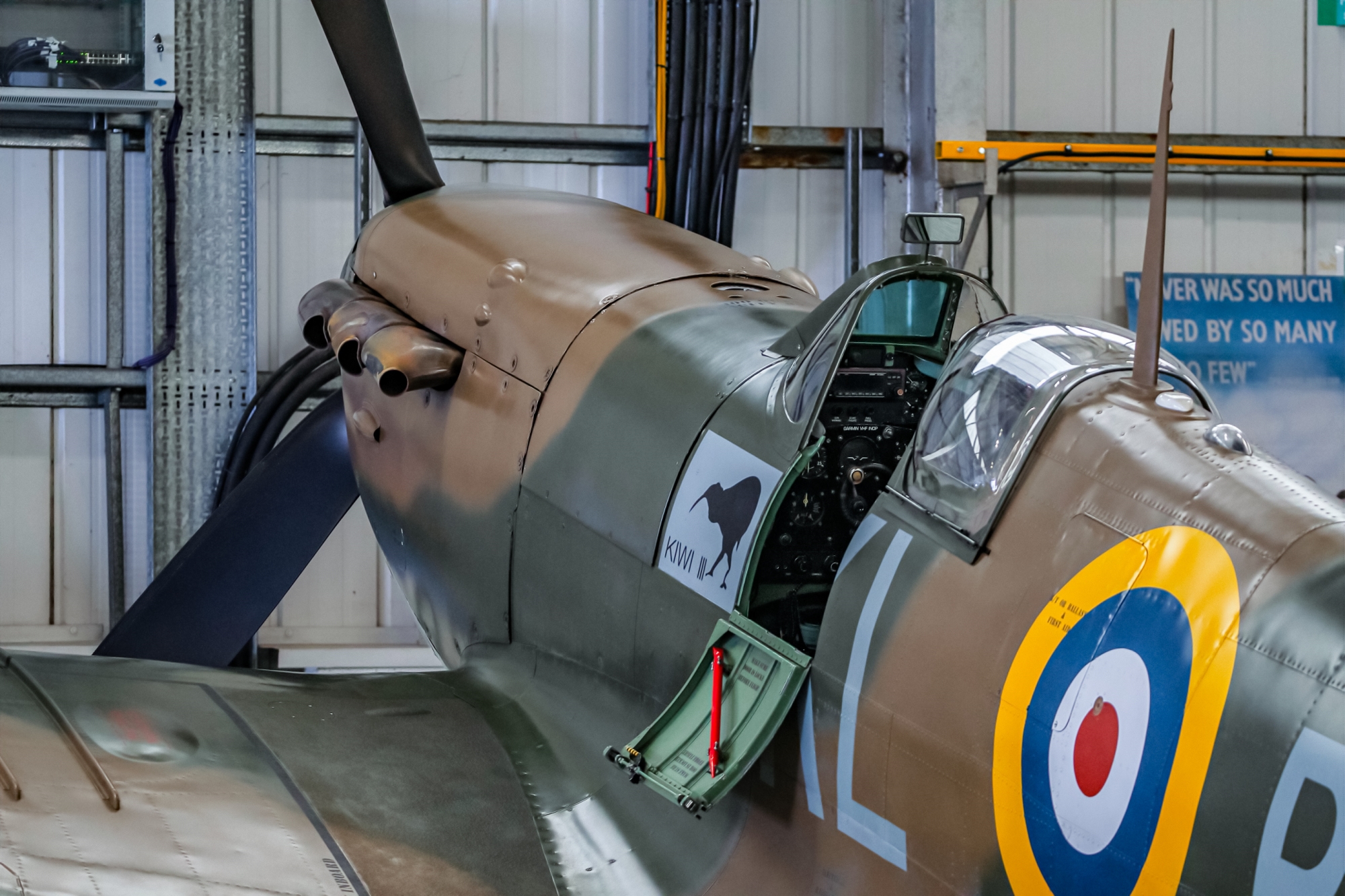 Spitfire cockpit 2026