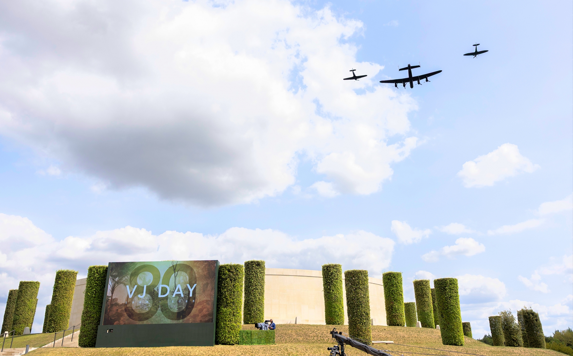 VJ flypast 2025 National Arboretum