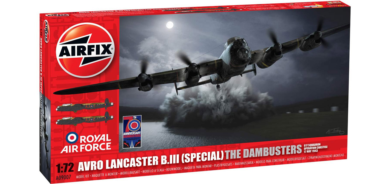 Avro Lancaster B.III (Special) The Dambusters 1:72 scale Airfix kit