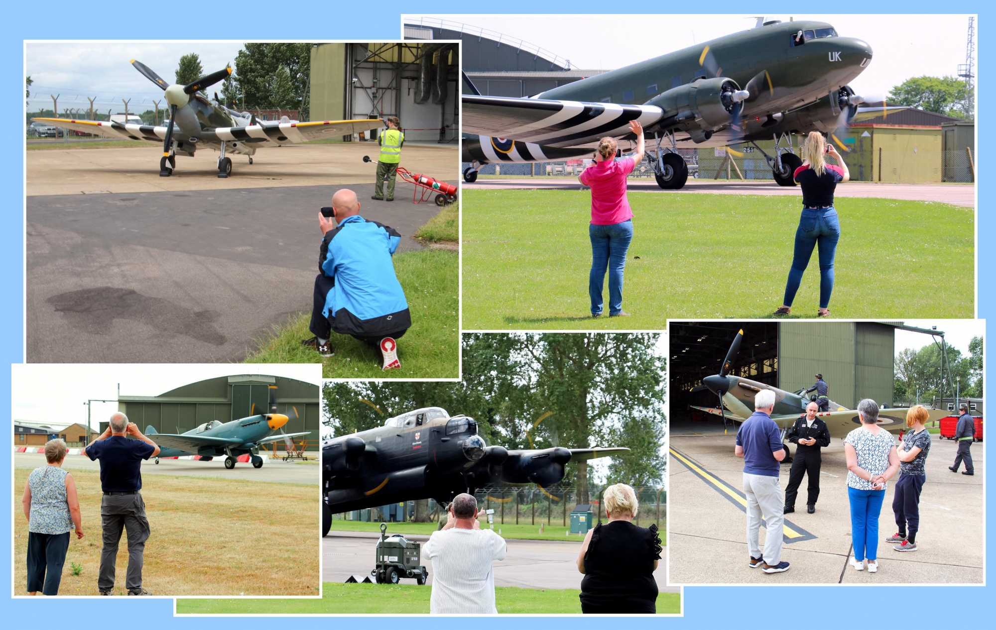 Experience day collage