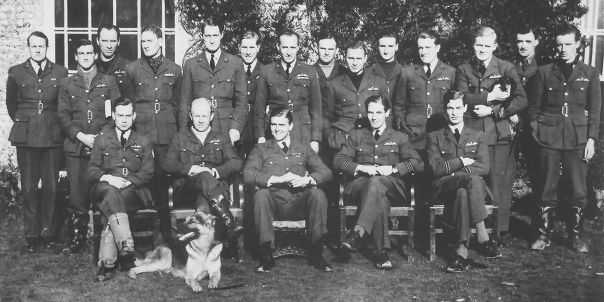 Officers of 602 Sqn during the Battle of Britain
