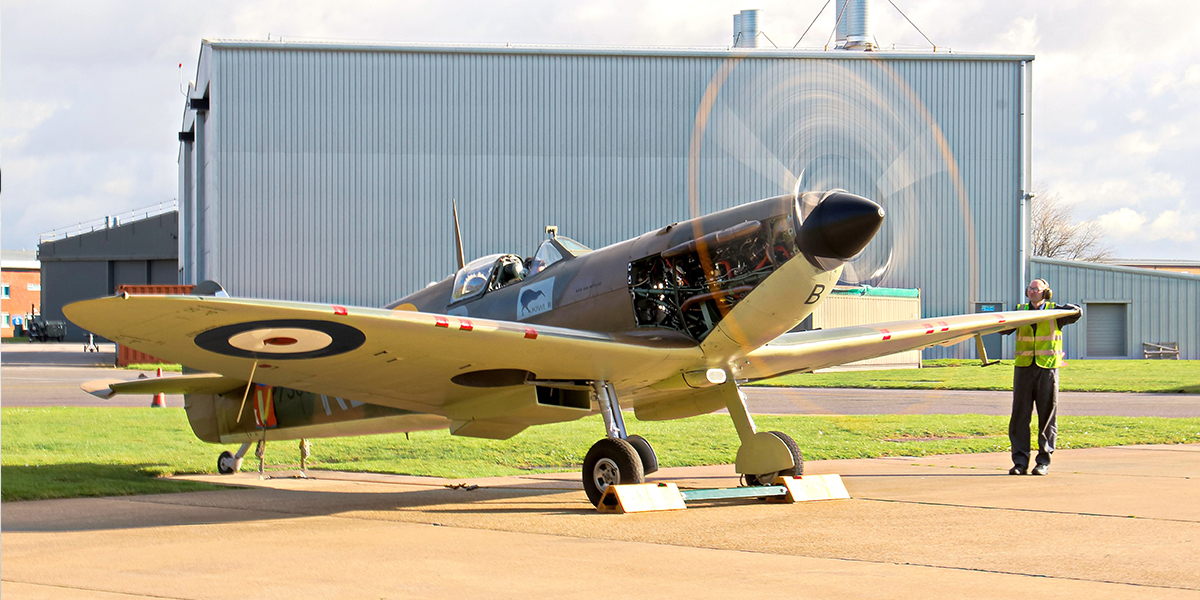BBMF Spitfire Mk IIa P7350