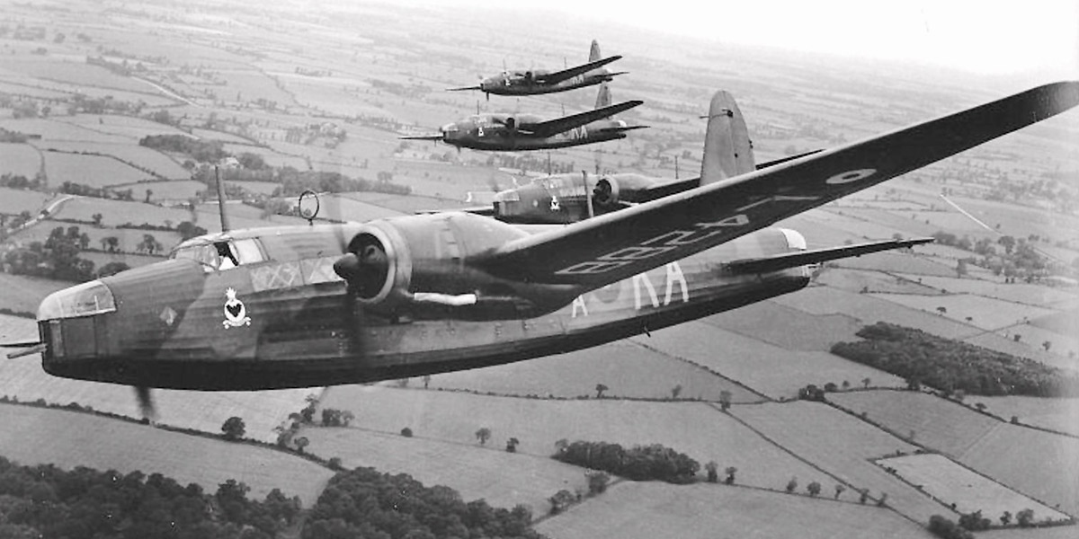 Vickers Wellington Mk 1 medium bombers