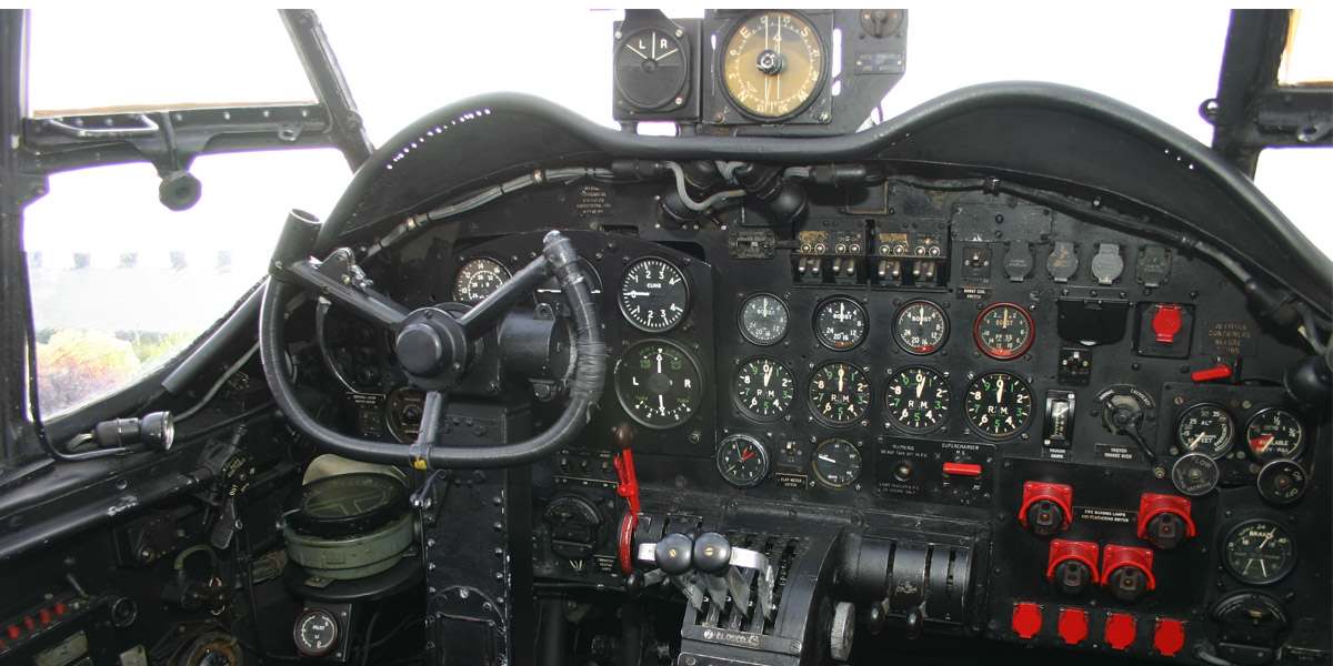 Inside Avro Lancaster NX611 ‘Just Jane’