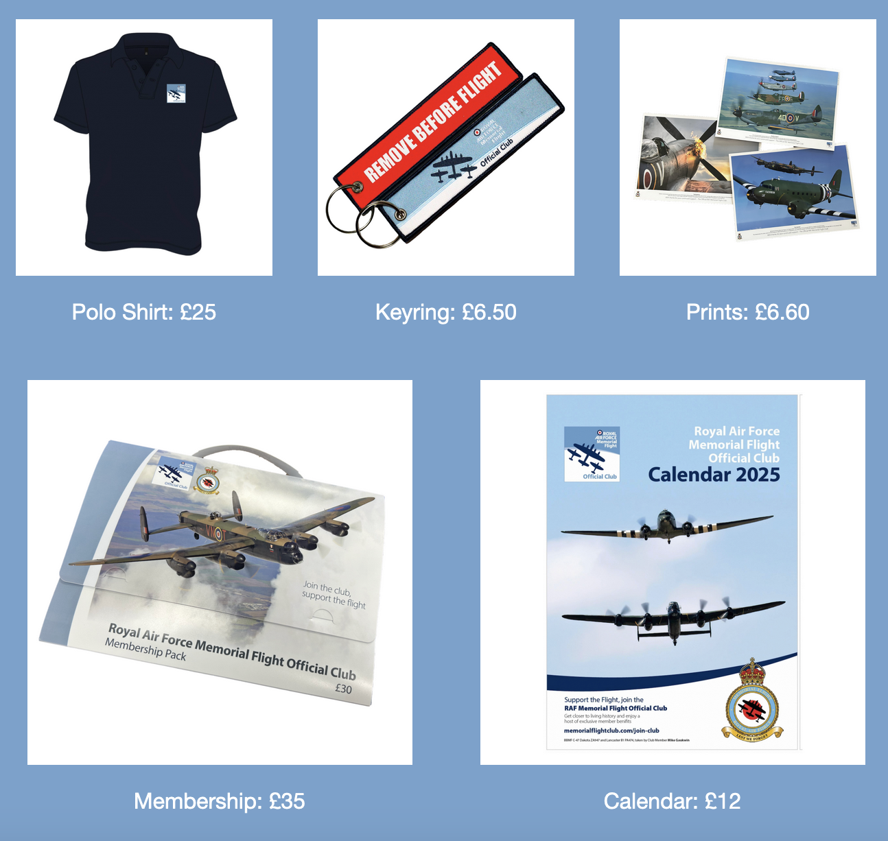 Gifts BBMF Club