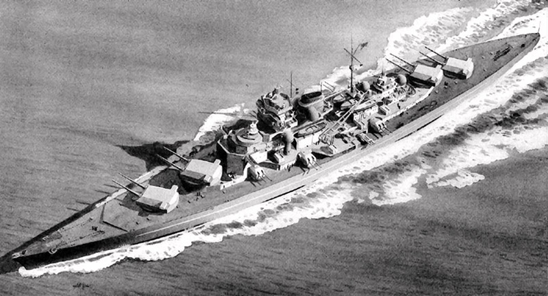 German battleship Tirpitz